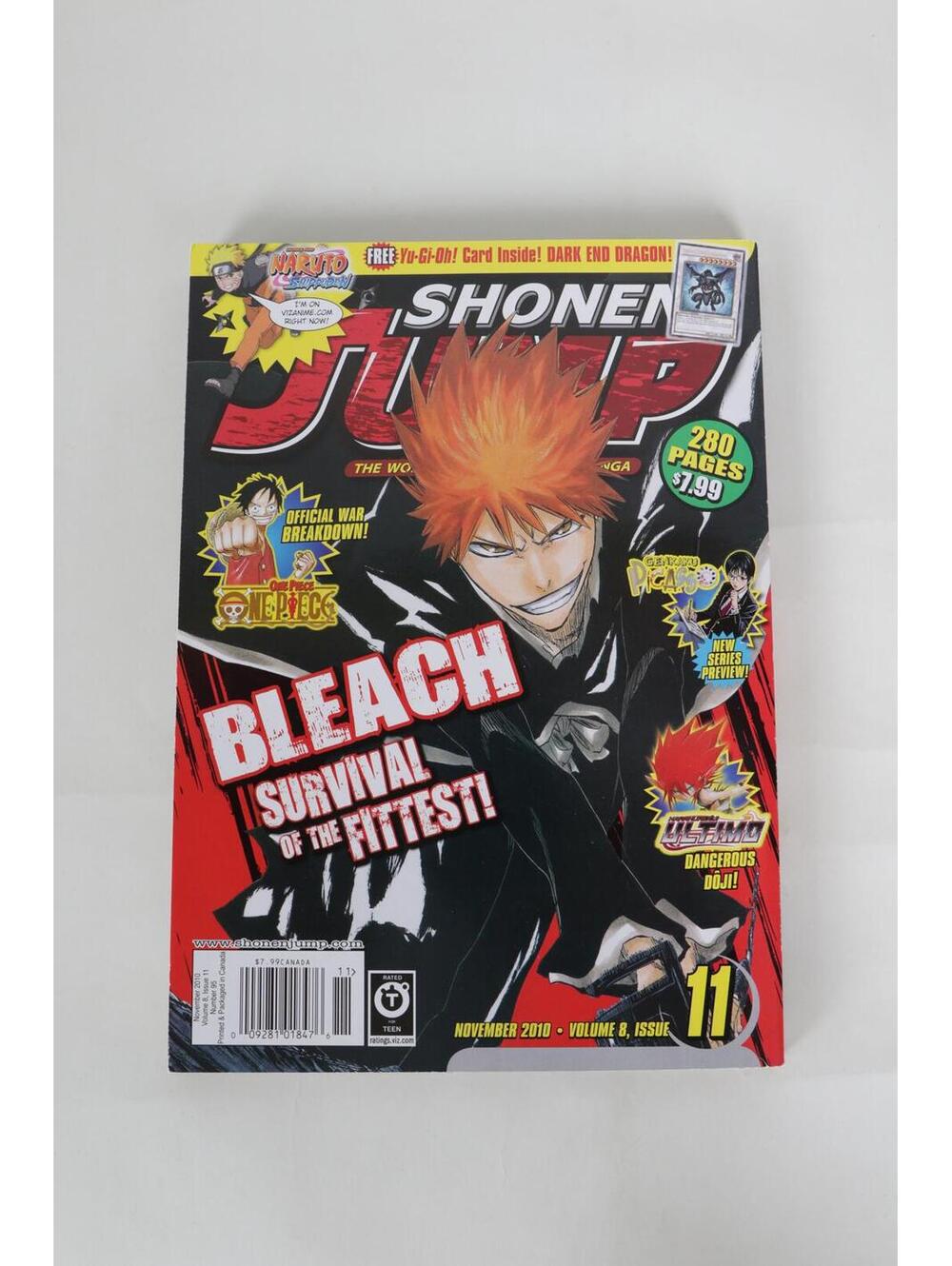 2010's Shonen Jump November Volume 8 Issue 11 Manga